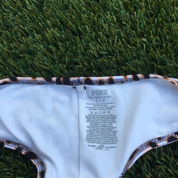 PINK  bikini set flounce top w/ cheeky bottom Excellent Condition - Picture 12 of 16